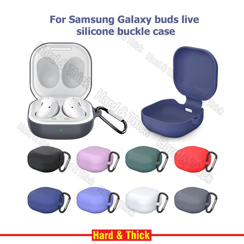 کاور هارد اند تیک مدل Silicon-HT مناسب برای کیس هدفون بی سیم سامسونگ Galaxy Buds Live  Buds Pro  Buds 2  Buds 2 Pro