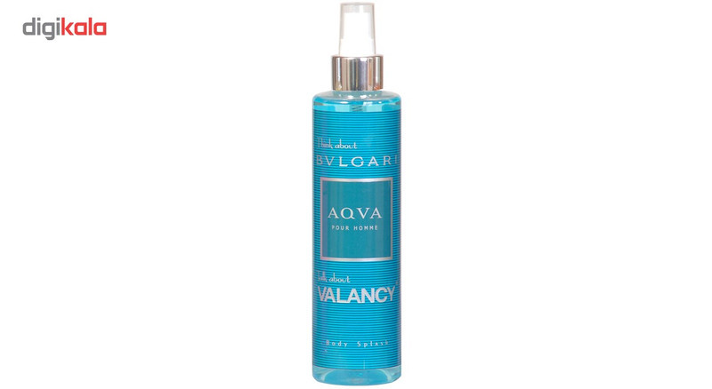 اسپری خوش بو کننده بدن و ضدتعریق مردانه والانسی مدل BVLGARI AQVA حجم 250 میلی لیتر
