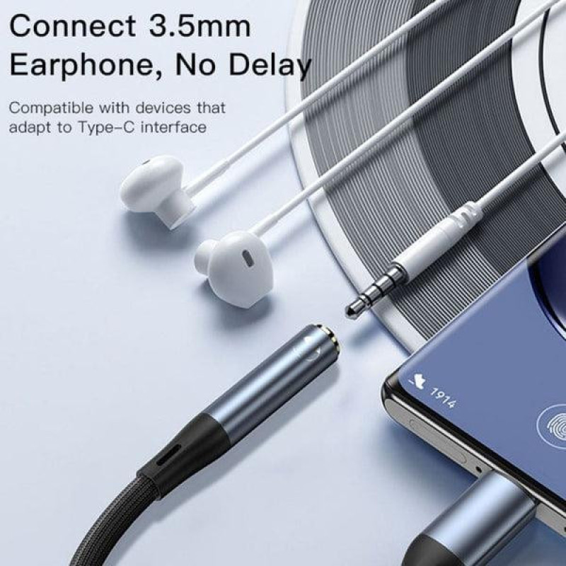مبدل USB-C به جک 3.5 میلی متری یسیدو مدل YAU-38