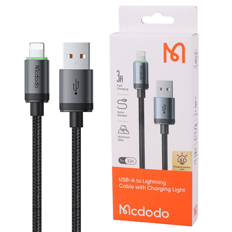 کابل تبدیل USB به لایتنینگ مک دودو مدل CA-203 طول 1 متر