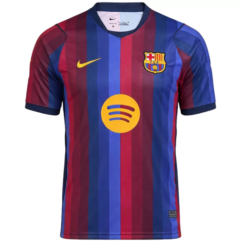 ست تی شرت و شلوارک ورزشی مردانه مدل بارسلونا Home 2027