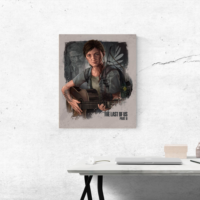 تابلو شاسی مدل گیمینگ طرح الی لست آو آس Last of us کد 1205