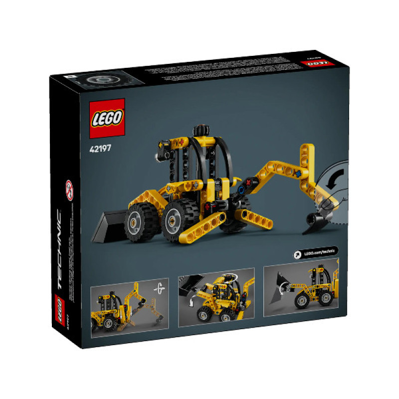 لگو سری Technic مدل Backhoe Loader کد 42197