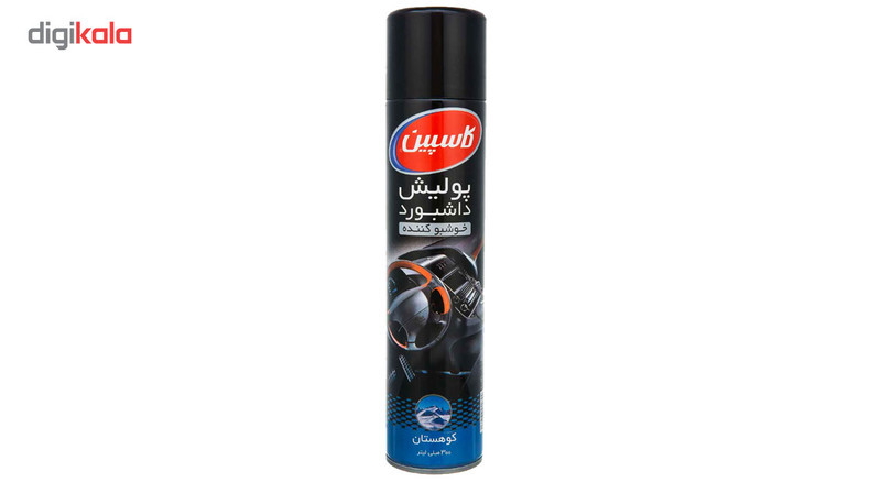 اسپری پولیش داشبورد خودرو کاسپین مدل Mountain حجم 300 میلی لیتر بسته 3 عددی