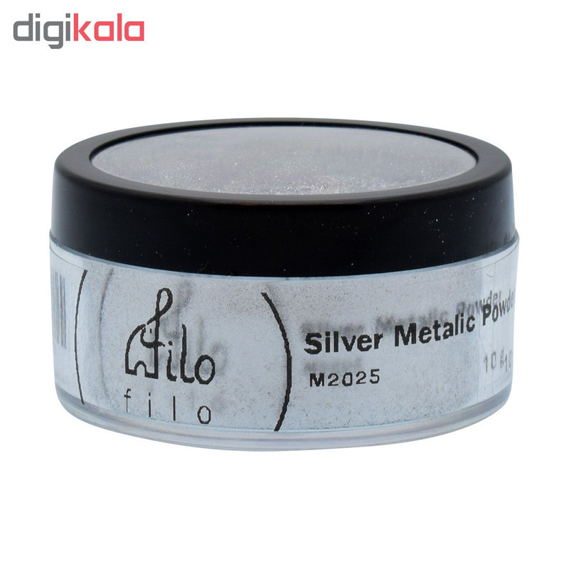 پودر رنگ فیلو مدل metalic powder کد M2 حجم 15 میلی‌لیتر