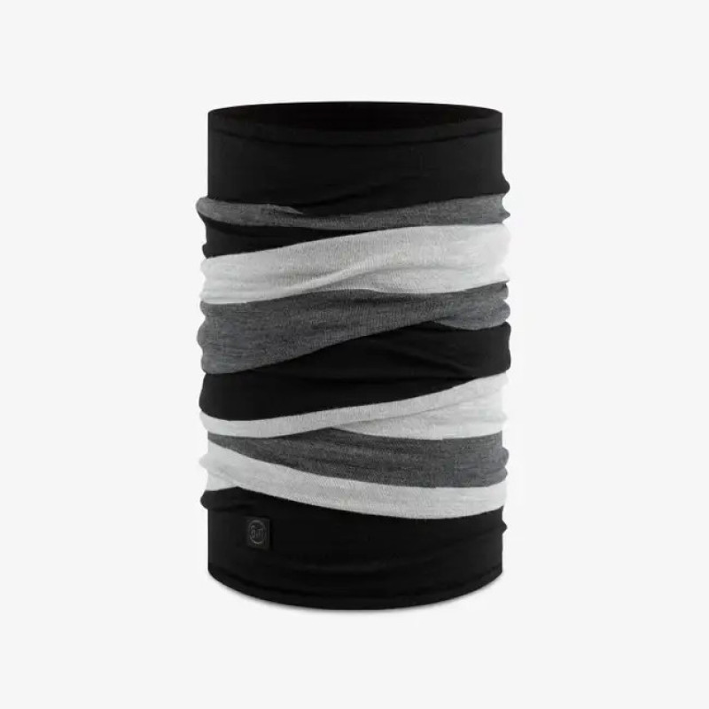 دستمال سر و گردن باف مدل merino move graphite