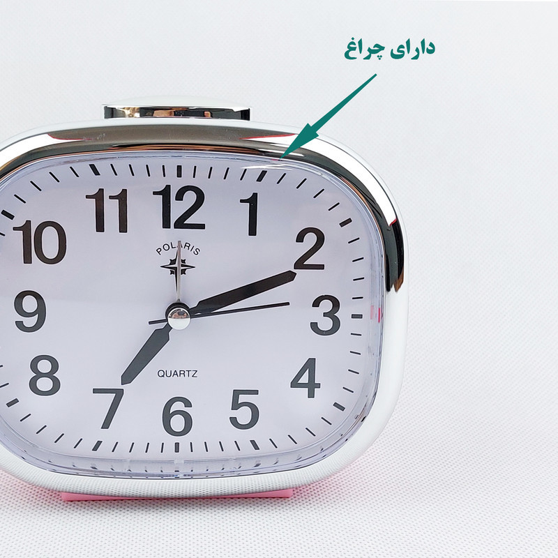 ساعت رومیزی عقربه‌ای مدل Polaris کد 2213