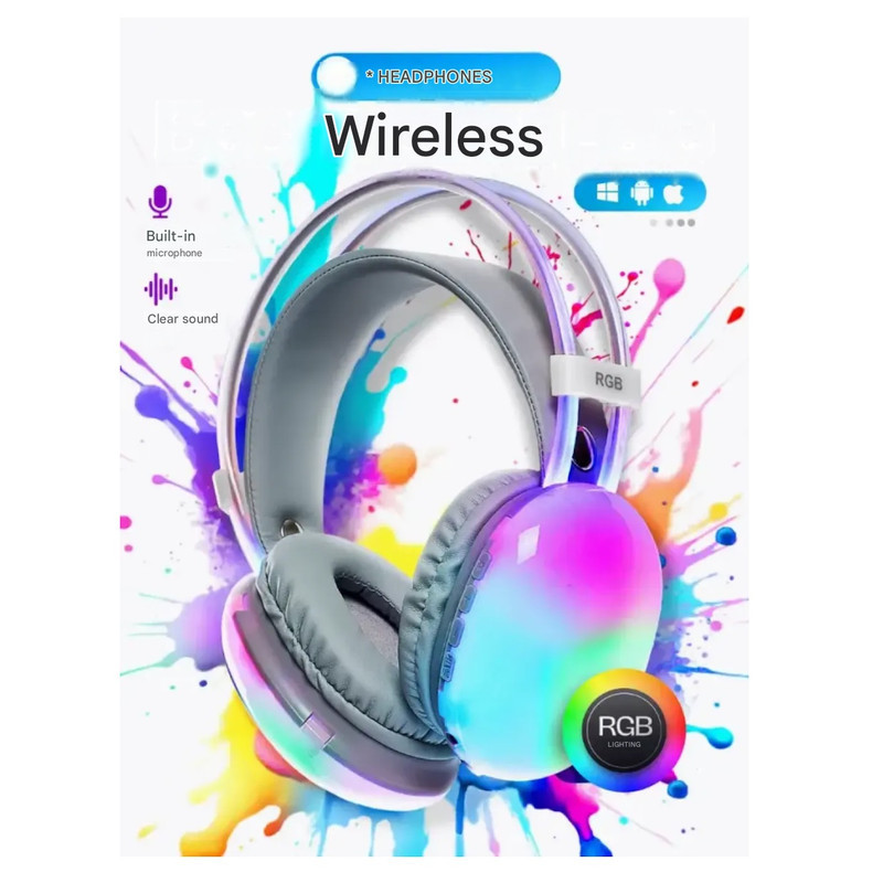 هدست مخصوص بازی بلوتوثی دوپریم مدل Uniguma RGB