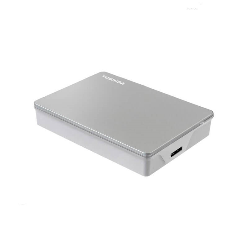 هارد اکسترنال توشیبا مدل Canvio Flex ظرفیت یک ترابایت دارای رابط USB Type-A 3.2