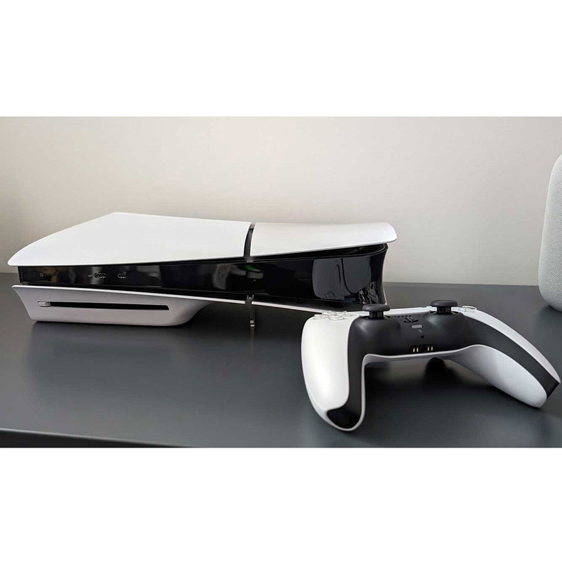 کنسول بازی سونی مدل PlayStation 5 Slim ظرفیت 1 ترابایت ریجن CFI-2116 اروپا به همراه دسته اضافی و پایه شارژر