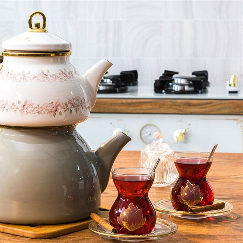سرویس چای خوری 12 پارچه 6 نفره انگلیش هوم مدل Magnolia