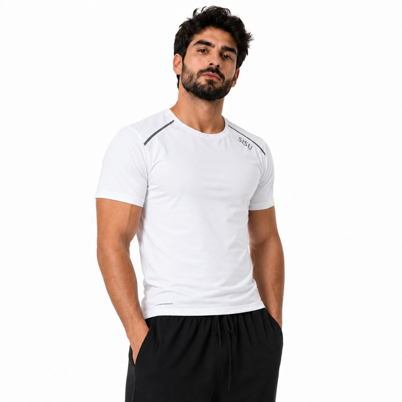 تی‌شرت ورزشی آستین کوتاه مردانه مدل GS-M-CN-343038