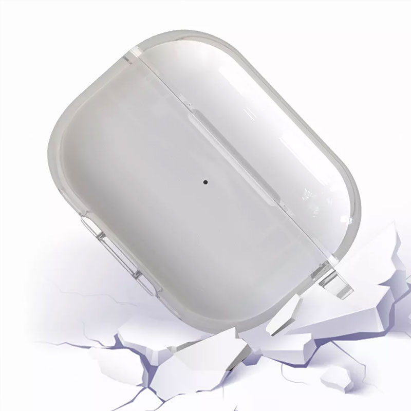 کاور مسیر مدل Clear Case مناسب برای کیس Airpods Pro 3 به همراه آویز