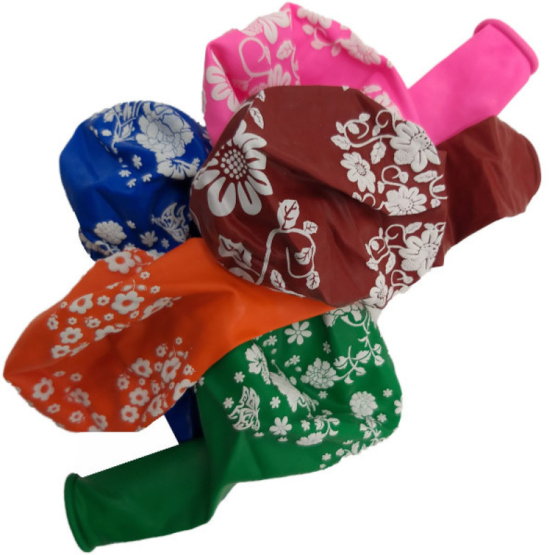 بادکنک مدل Flower بسته 5 عددی