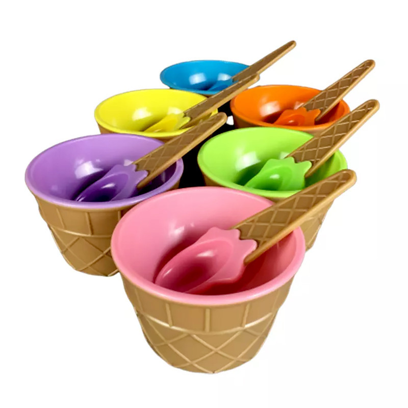 بستنی خوری مدل میراکل بسته 2 عددی