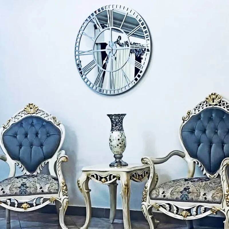 ساعت دیواری مدل رمیسا آینه ای