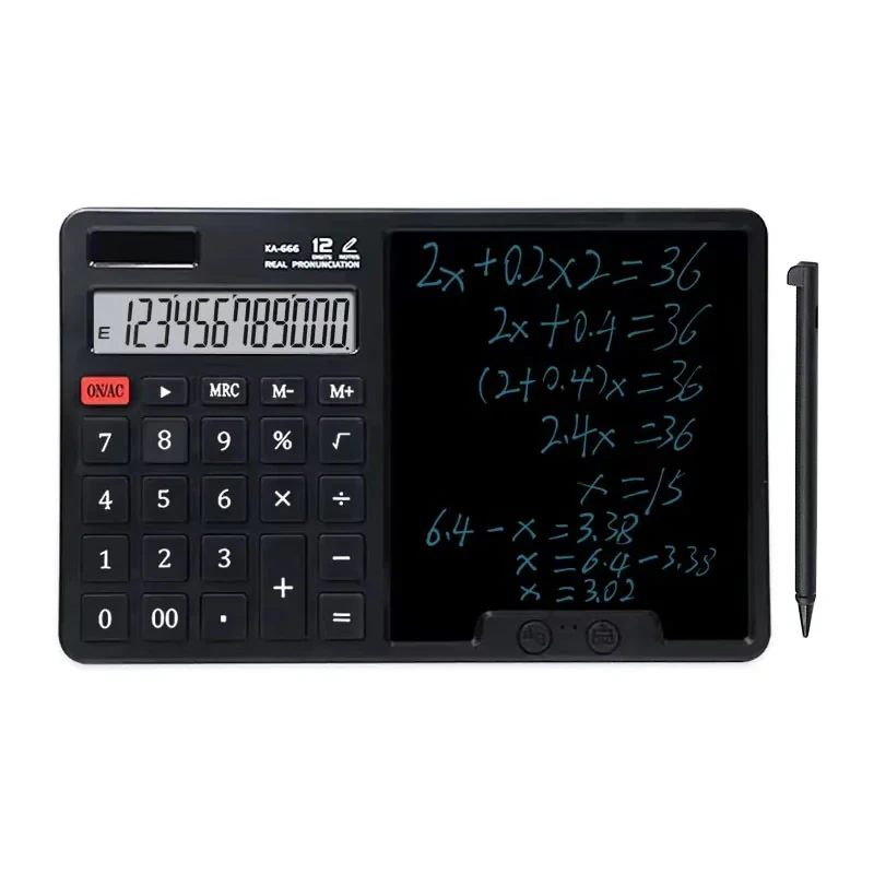 ماشین حساب مدل Writing PadکدKA-666