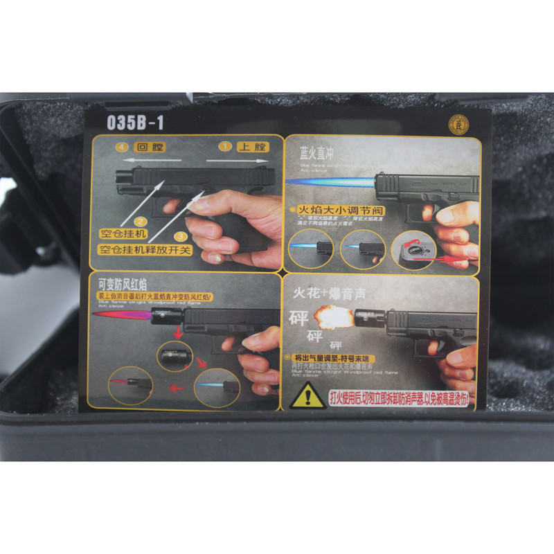 فندک ژونگ لانگ طرح تفنگ برتا کد DKD-1127