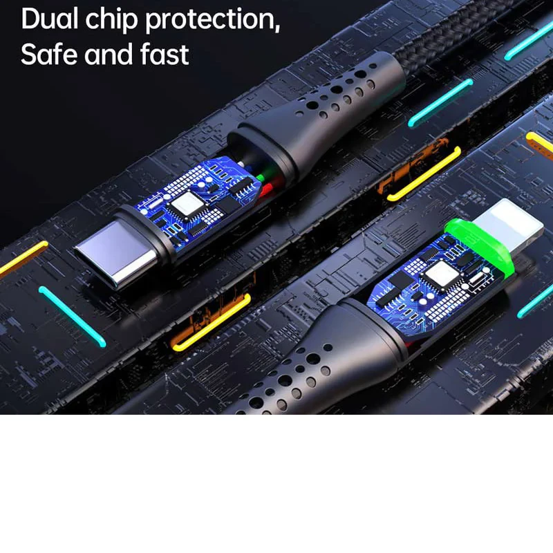 کابل تبدیل USB-C به لایتنینگ مک دودو مدل Auto Power Off CA-7360-M01 طول 1.2 متر