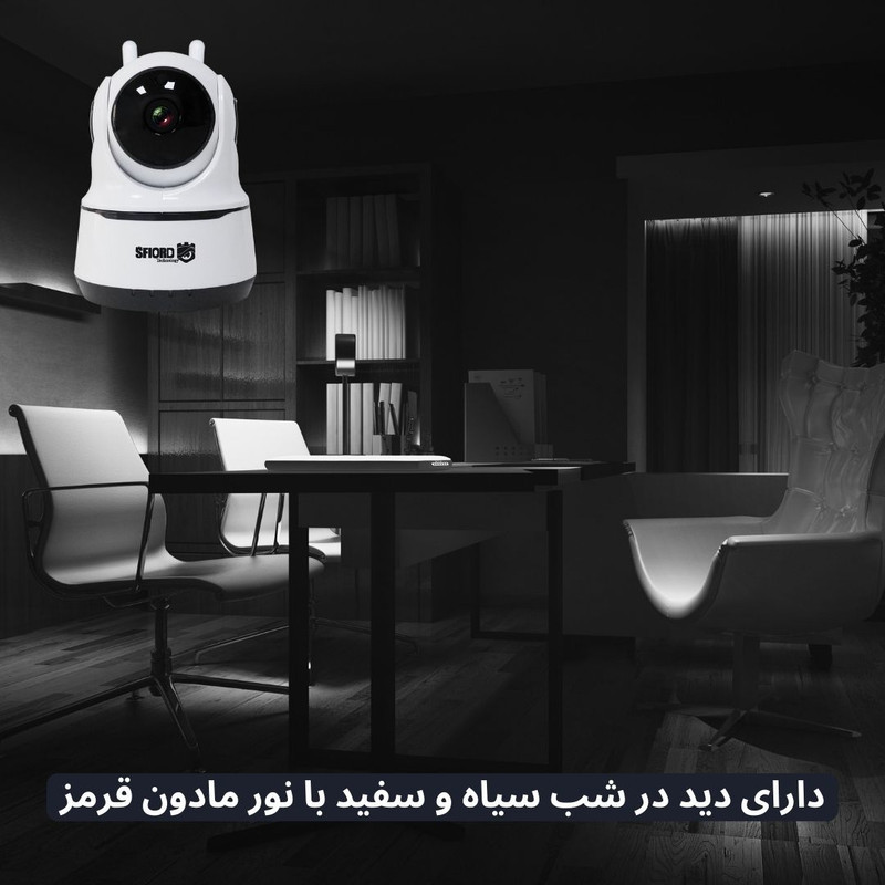دوربین مداربسته تحت شبکه اسفیورد مدل SZM110