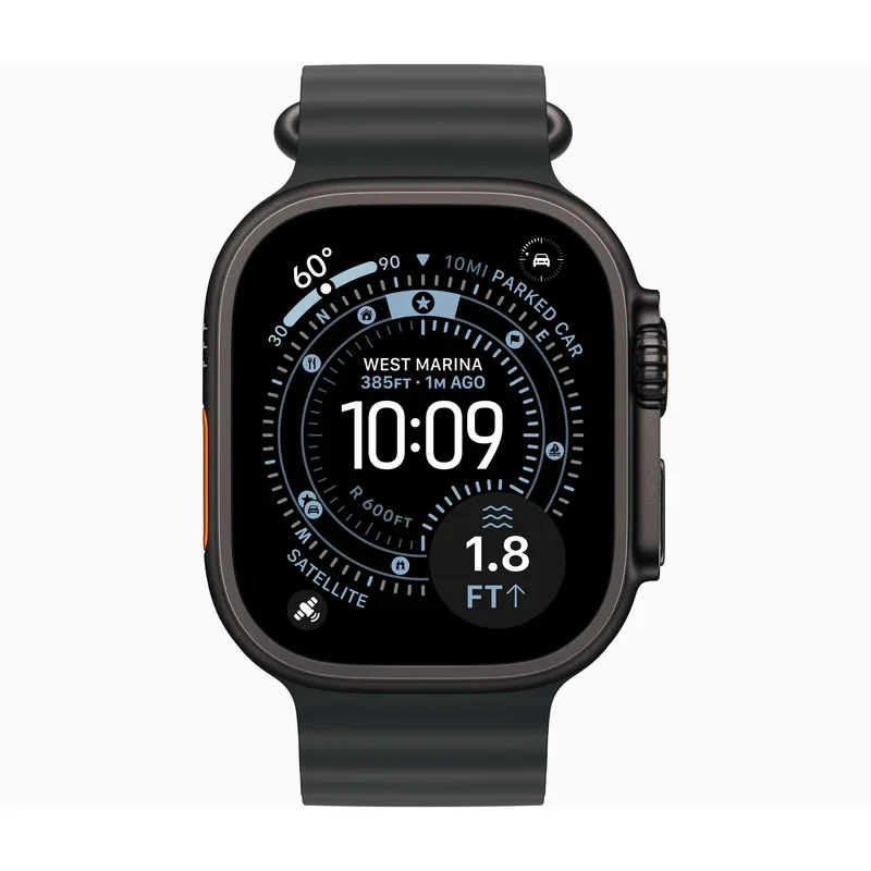 ساعت هوشمند 49 میلی متری اپل مدل Ultra 3 Natural Titanium Case با بند Titanium Milanese