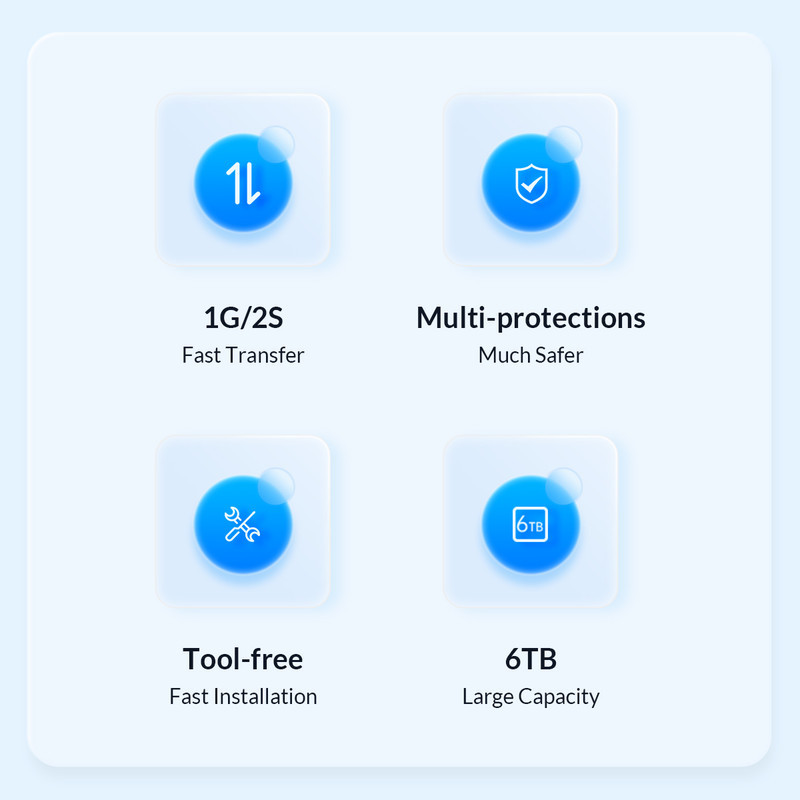 قاب هارد اکسترنال 2.5 اینچی اوریکو مدل 2521U3-V1