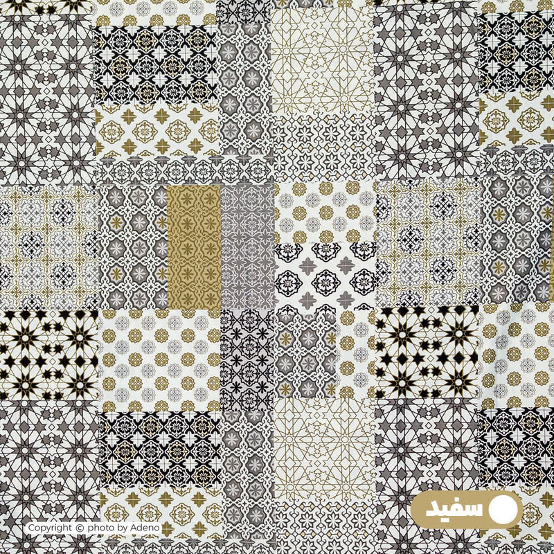 روکش لحاف پنبه آدنو مدل مهرنوش کد IR221 دو نفره سایز 220x240 سانتی‌متر