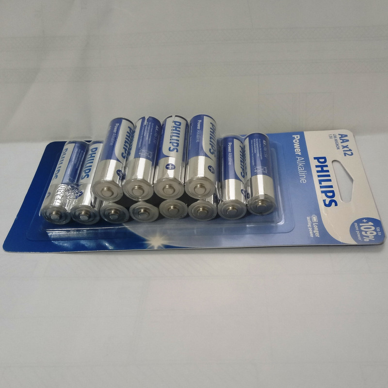 باتری قلمی فیلیپس مدل Power Alkaline بسته 12 عددی