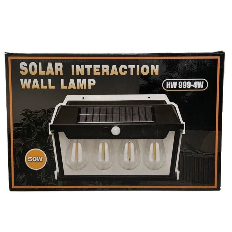 چراغ پارکی خورشیدی مدل HW-999-4W
