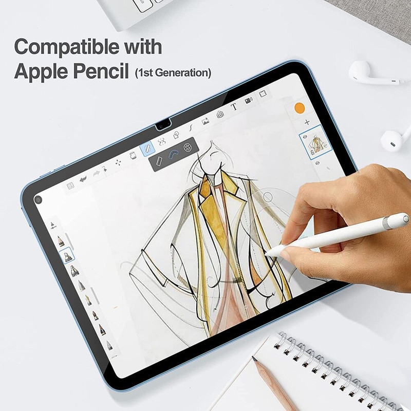 محافظ صفحه نمایش بادیگارد مدل TabG مناسب برای تبلت اپل  iPad 10th Generation 10.9 2022