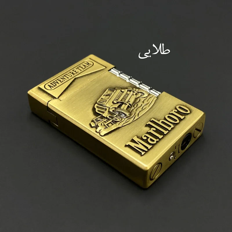 فندک گازی مدل سنگ بغل طرح ماشین مارلبرو کد DKD-1287
