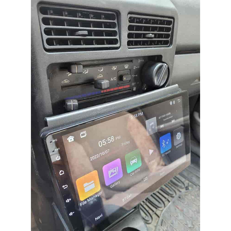پخش کننده تصویری خودرو کاروین مدل V800 pro پایین خور مناسب برای پراید صبا