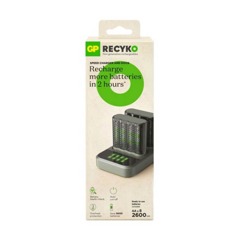شارژر باتری جی پی مدل d851 ReCyko