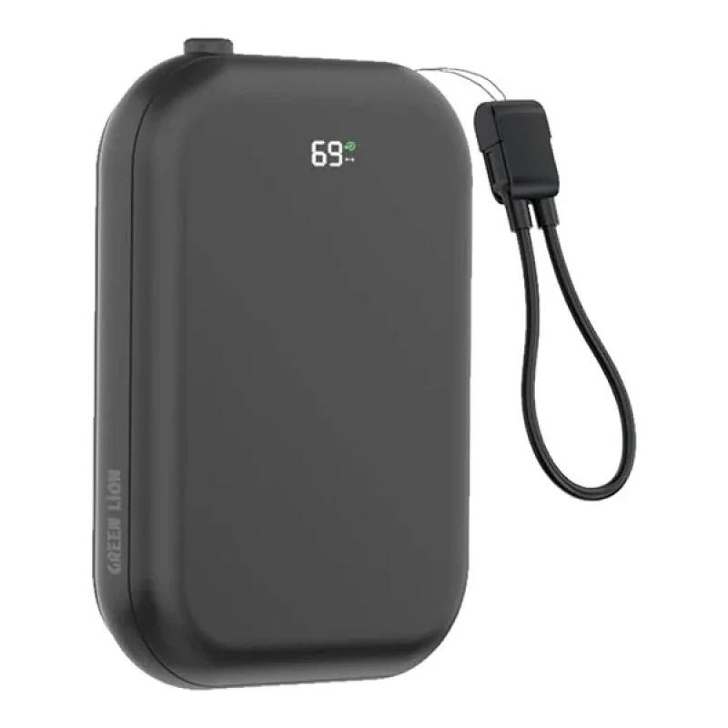 پاوربانک گرین لاین مدل 3IN1 MAGSAFE PD 20W ظرفیت 10000میلی آمپر ساعت