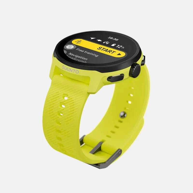 ساعت هوشمند 46 میلی متری سونتو مدل Suunto Run Lime کد SS051274000با بند سیلیکونی