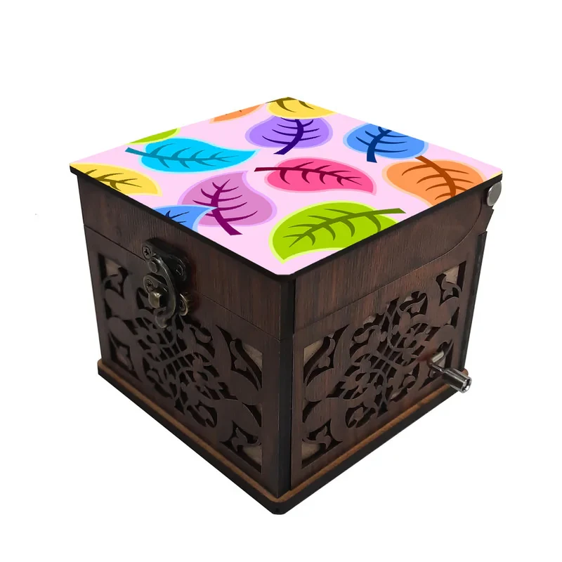 جعبه موزیکال مدل برگ کد S041
