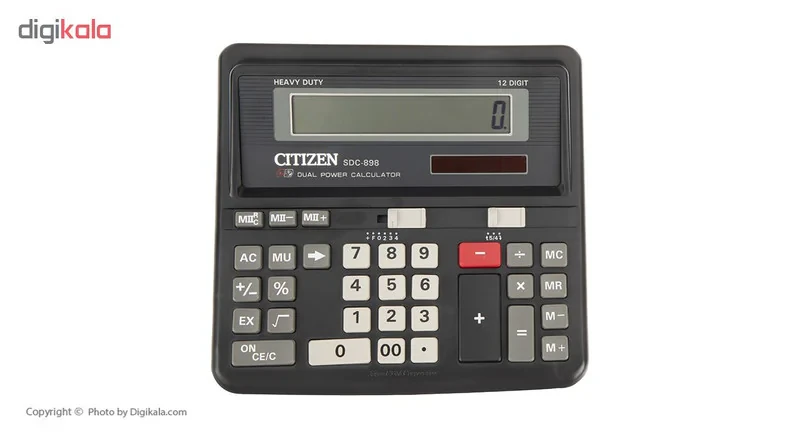 ماشین حساب سیتی زن مدل SDC-898