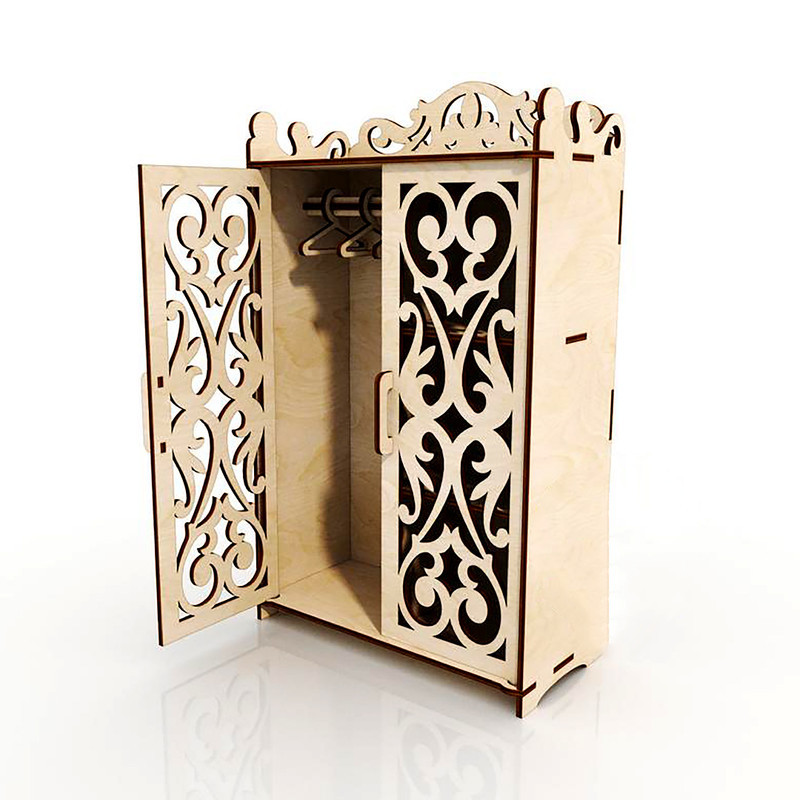 ماکت دکوری مدل لوازم اتاق خواب کد 1400-52 مجموعه 5 عددی