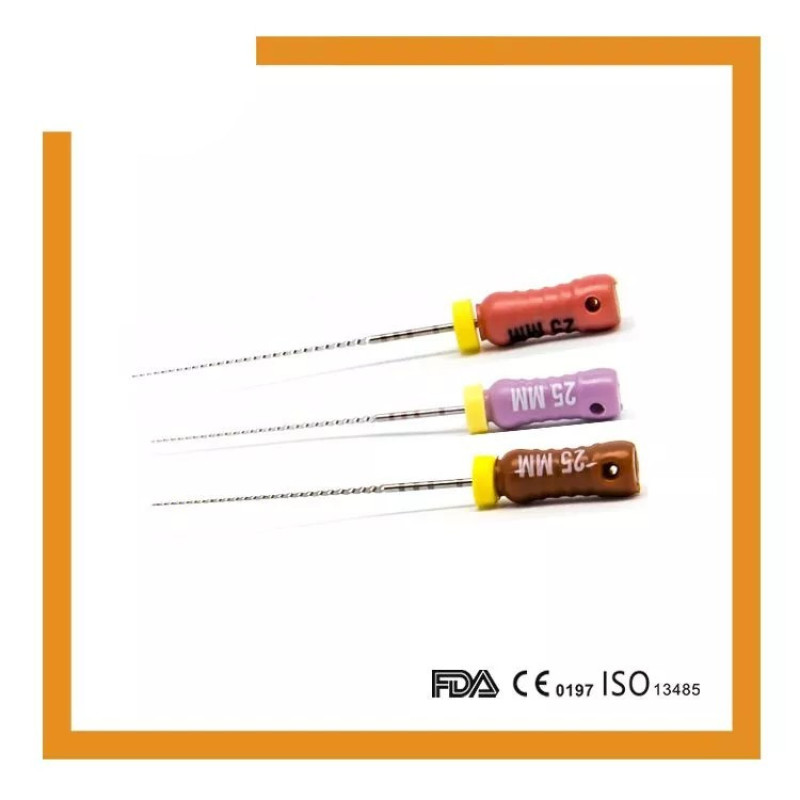 سی‌فایل دندانپزشکی جی دبلیو آر مدل C سایز 12 بسته 6 عددی