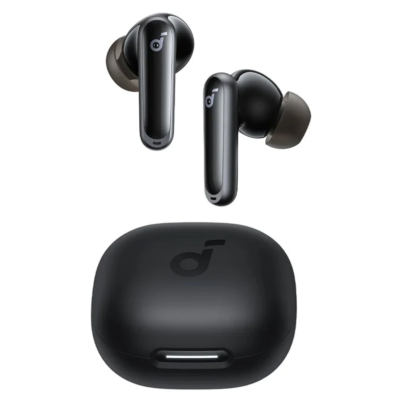 هدفون بلوتوثی انکر مدل Soundcore P40i با نویز کنسلینگ فعال (ANC)، نویز کنسلینگ (ENC)، درگاه شارژ USB Type-C، دارای 6 میکروفون داخلی با بهره‌گیری از هوش مصنوعی، پشتیبانی از فرمان لمسی، مقاوم در برابر آب