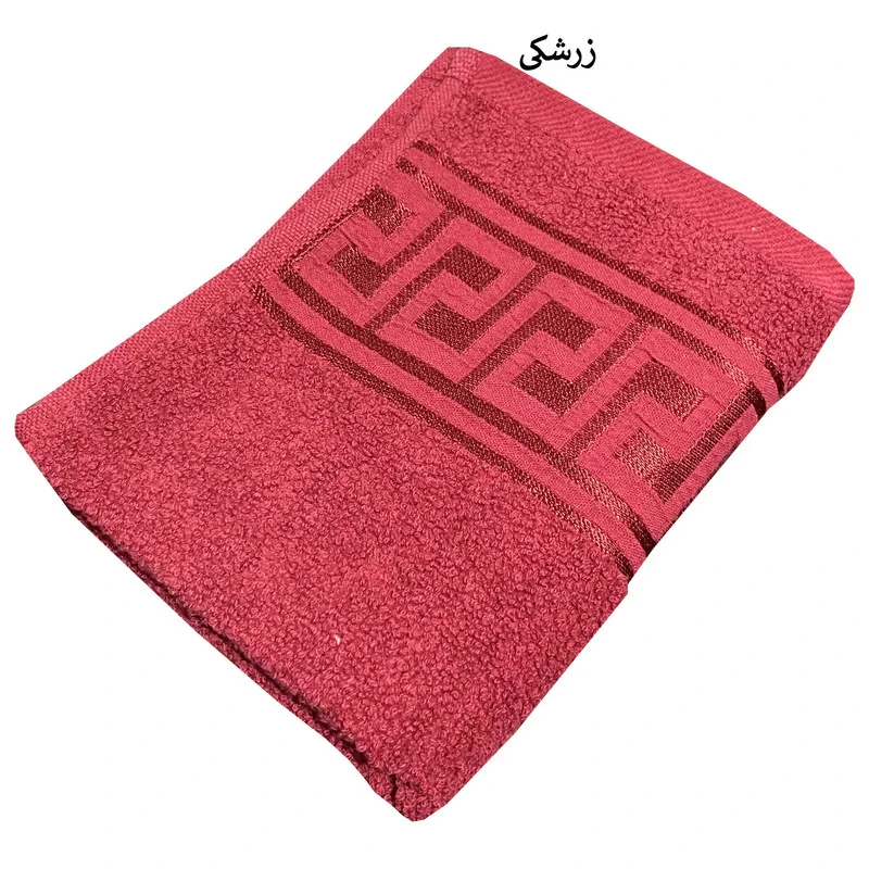 حوله دستی بهباف آذر کد 1821 سایز 30×58 سانتی متر