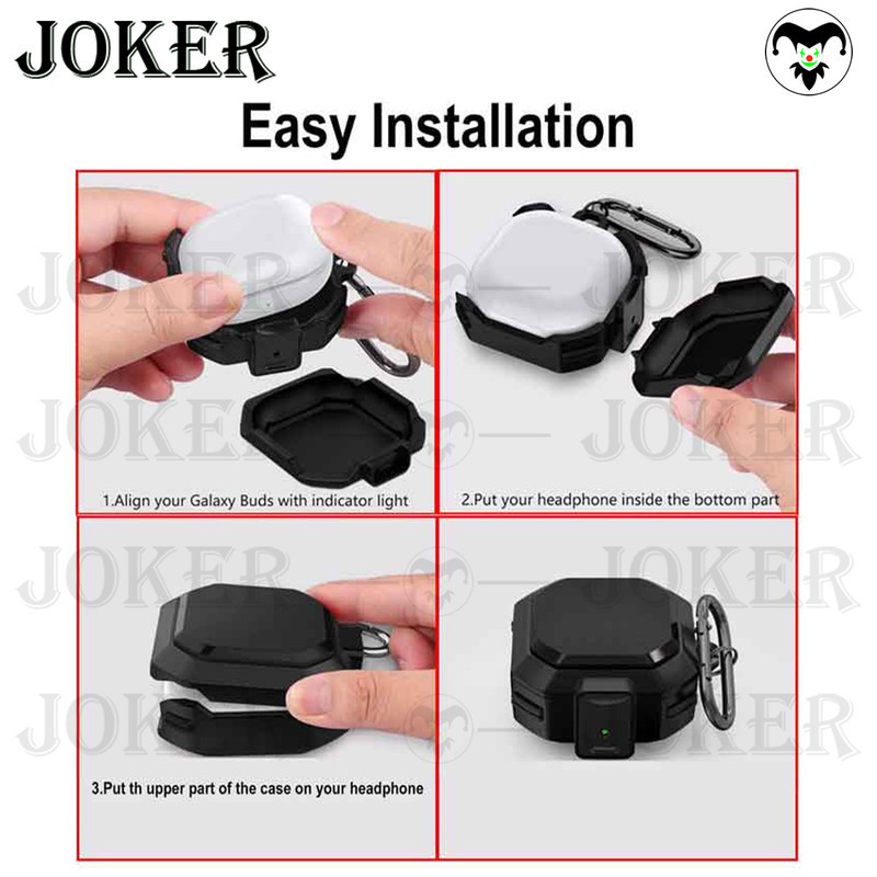 کاور جوکر مدل Eggshell-JK مناسب برای کیس سامسونگ Galaxy Buds 2  Buds Pro  Buds Live  Buds 2 Pro