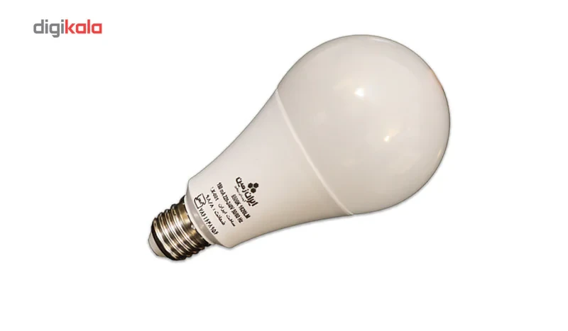 لامپ ال ای دی 9 وات ایران زمین مدل حبابی مهتابی پایه E27