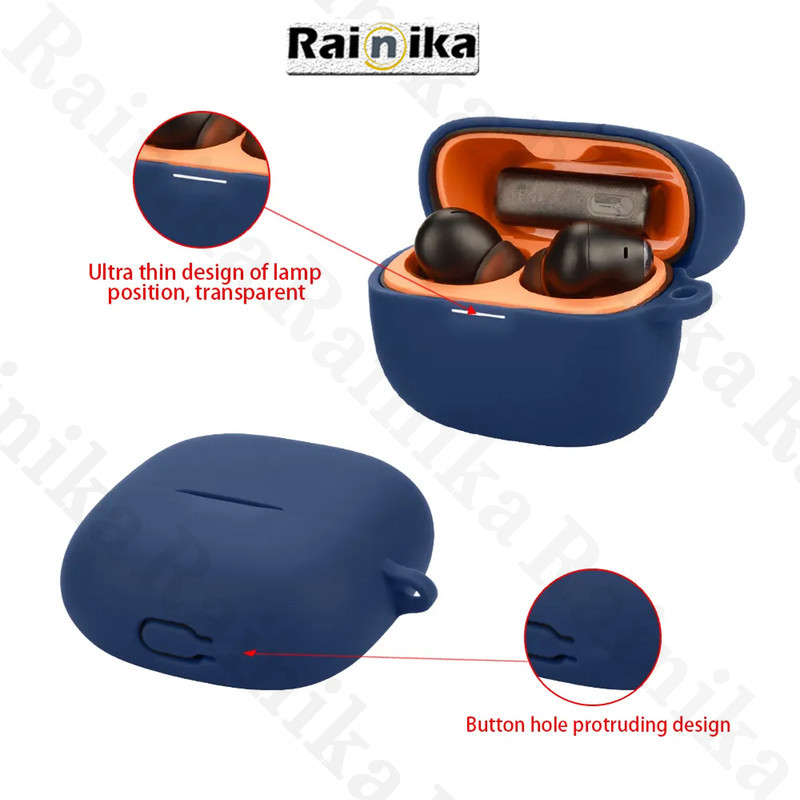 کاور رینیکا مدل Buds6 Pro مناسب برای کیس هدفون بی سیم شیائومی Redmi Buds 6 Pro