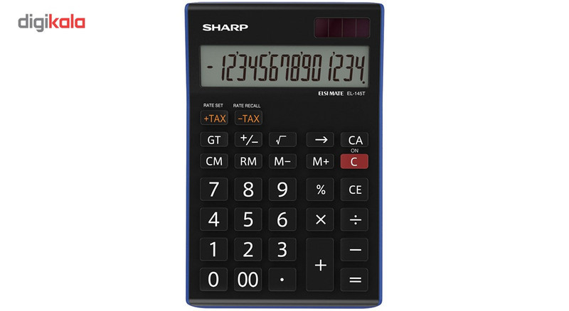 ماشین حساب شارپ مدل EL-145T BL