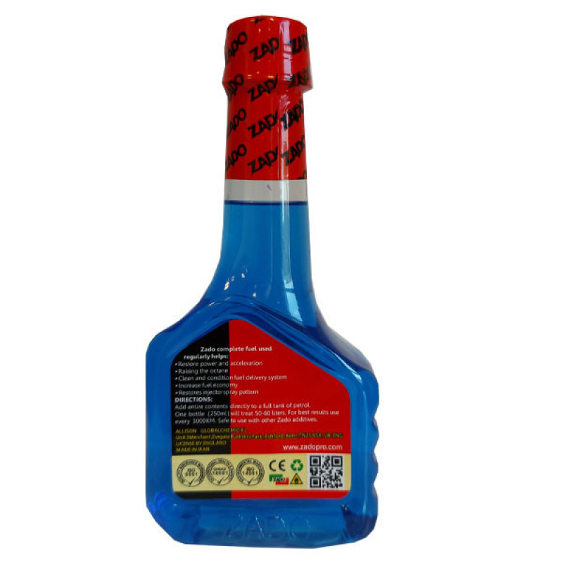 پاک کننده انژکتور خودرو زادو مدل Cleaner  حجم 250 میلی لیتر