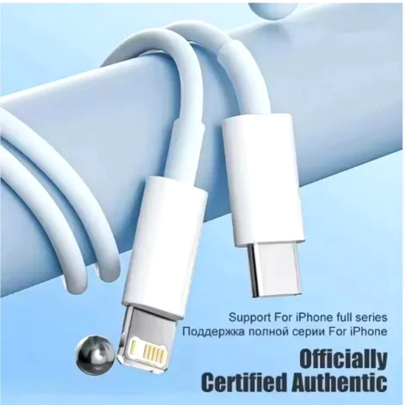 کابل تبدیل USB-C به لایتنینگ سمگپرس مدل دیتا پلاس طول 1 متر
