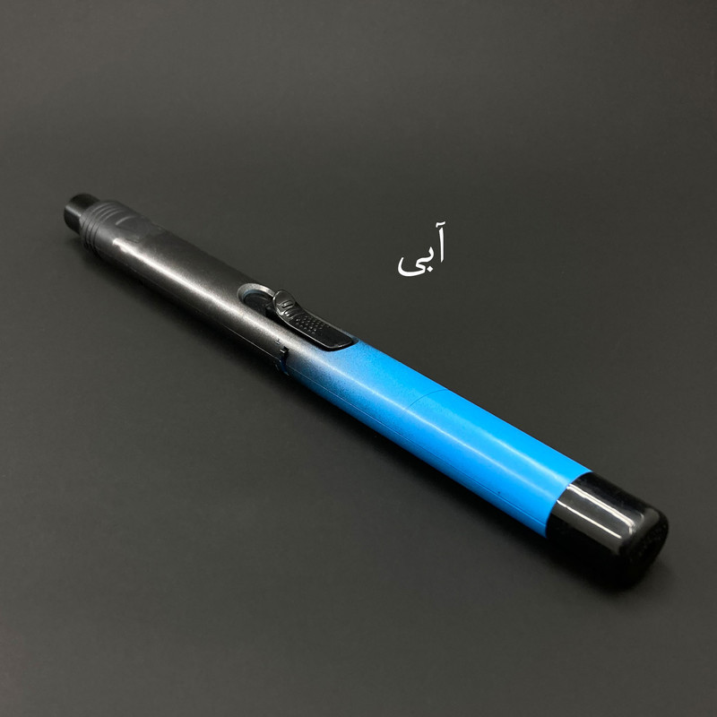 فندک مدل دکمه کشویی طرح گردینت کد DKD-1916