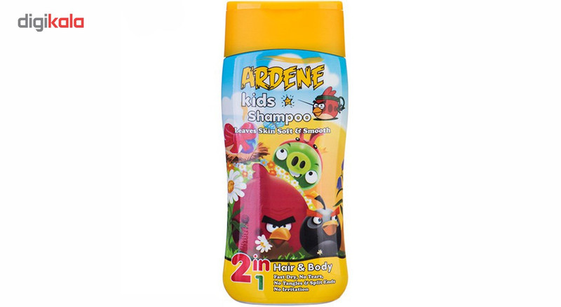 شامپو بچه دخترانه آردن مناسب برای سر و بدن حجم 200ml