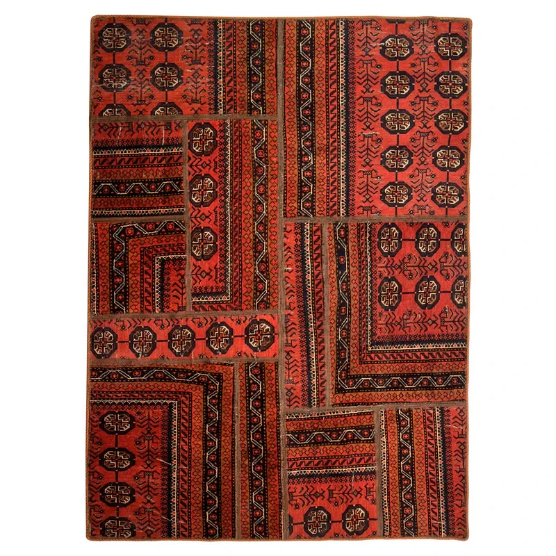 کلاژ فرش دستباف 2 متری کد NKP.RJ70